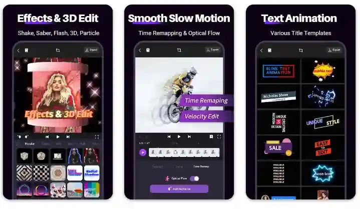 motion ninja video ko slow motion karne wala app